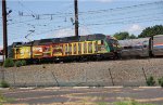 NJT 4508 and Amtrak #43